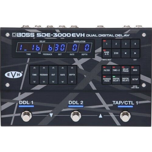 Педаль эффектов для электрогитары Boss SDE-3000 EVH Dual Delay