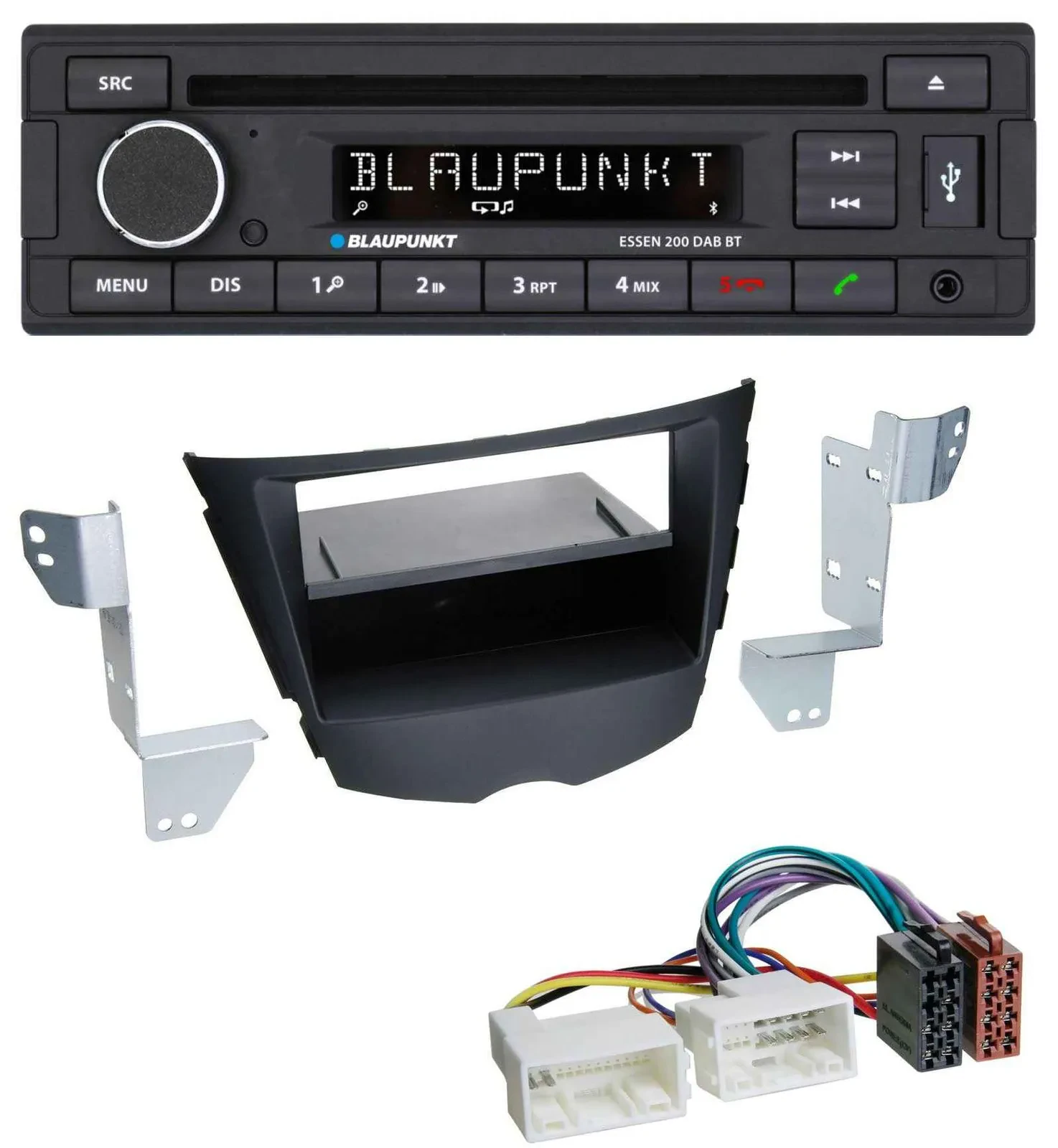 Blaupunkt USB MP3 Bluetooth DAB CD Autoradio für Hyundai Veloster (ab 2011)