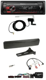 Автомагнитола Pioneer 1DIN USB DAB MP3 для Ford Focus/Mondeo, чёрная