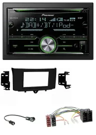 Автомагнитола Pioneer 2-DIN Bluetooth DAB USB CD MP3 для Smart ForTwo (2010–2015)