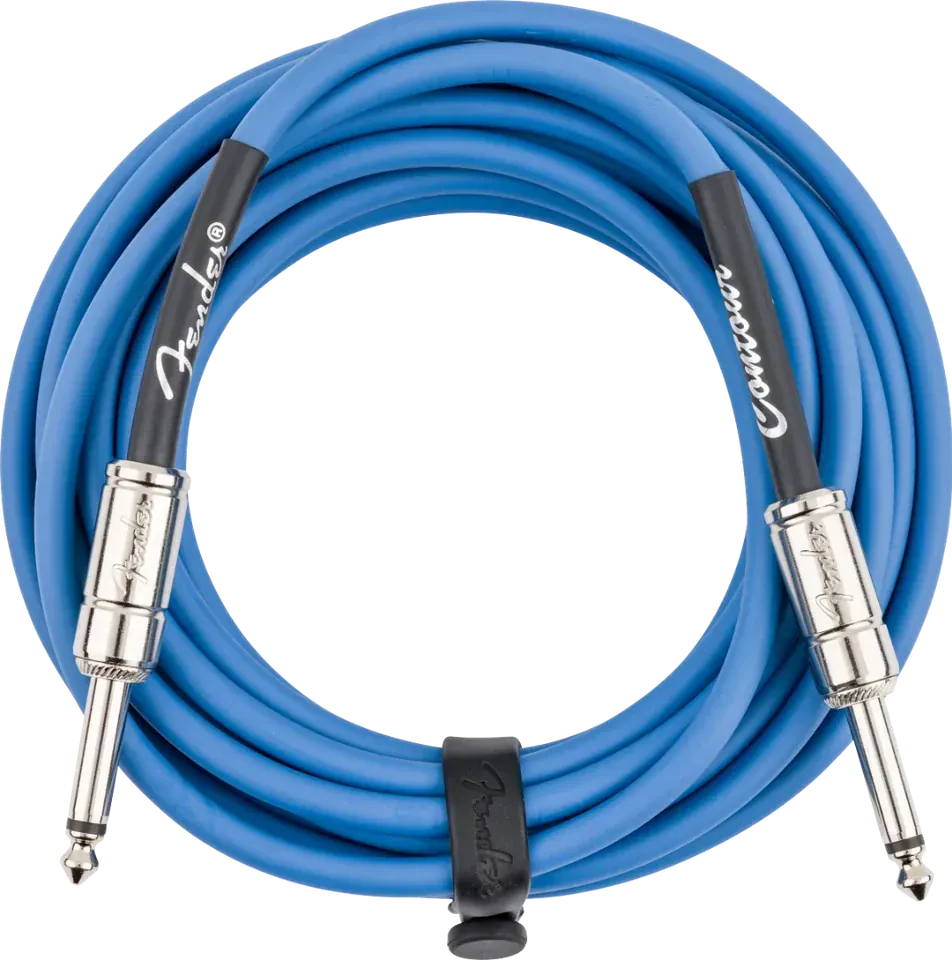 Инструментальный кабель Fender 099-0571-802 Contour Lake Placid Blue 5.5 м