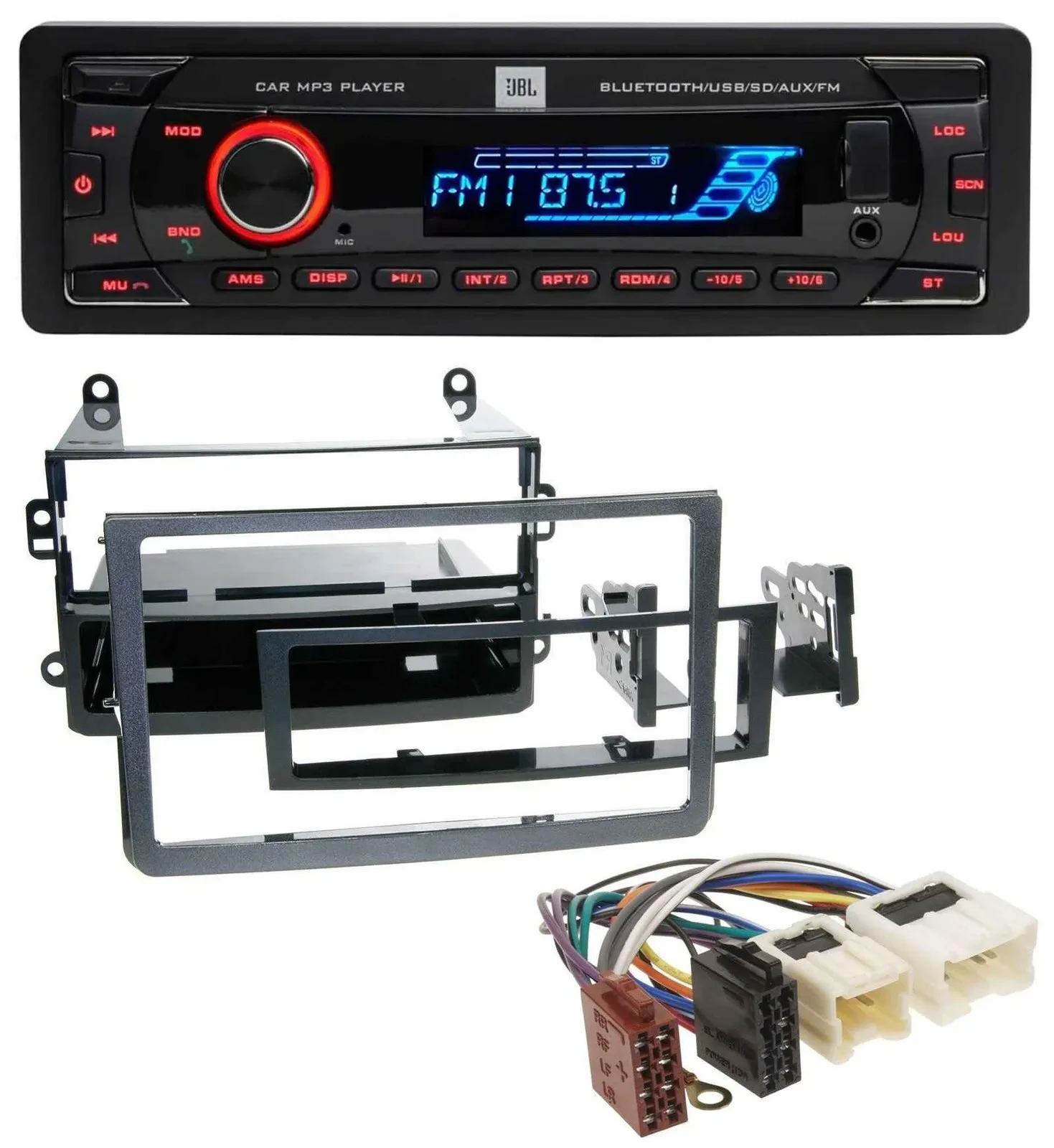 JBL AUX MP3 USB Bluetooth SD Autoradio für Nissan 350Z (ab 2006)