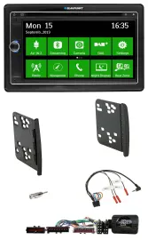 Автомагнитола Blaupunkt 2DIN, Bluetooth, DAB, USB, TMC, с навигацией для Ford Focus/Galaxy/Mondeo