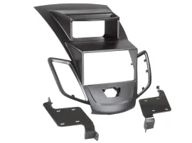 Radioblende Doppel DIN Autoradio für Ford Fiesta 2008-2017 Display schwarz