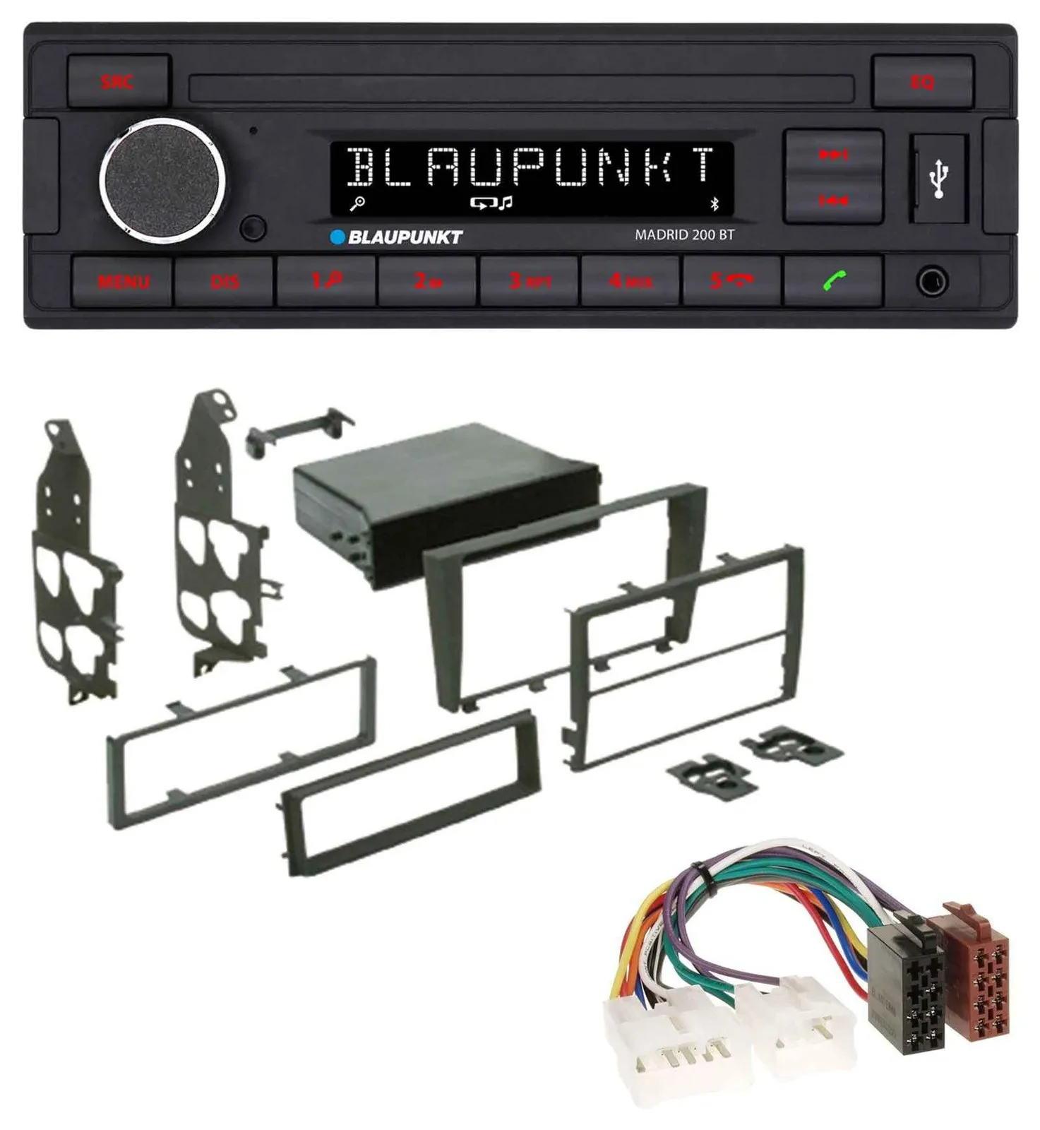 Blaupunkt USB AUX Bluetooth MP3 Autoradio für Lexus IS 300 (XE1, 2001-2005)