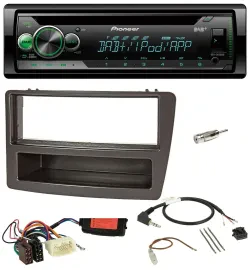 Автомагнитола Pioneer CD USB MP3 DAB для Honda Civic 2004–2006 антрацит