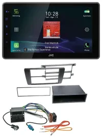 Автомагнитола для Skoda Octavia II (2004–2013), Yeti (с 2009) JVC DAB, MP3, Bluetooth, USB