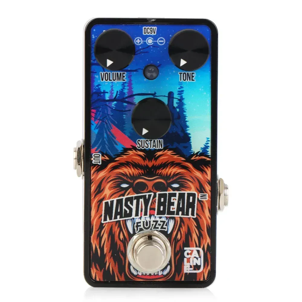 Педаль эффектов для электрогитары CALINE G014 Nasty Bear Classic Fuzz