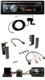 Pioneer Bluetooth DAB Lenkrad USB CD Autoradio für Audi A2 A3 A4 A6 1999-2000