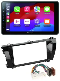 Pioneer Bluetooth 2DIN USB MP3 DAB Autoradio für Toyota Corolla (ab 2014)