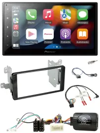 Pioneer DAB Bluetooth 2DIN USB Lenkrad Autoradio für Mitsubishi ab 2012 Outlande