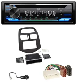 JVC Bluetooth MP3 USB DAB CD Autoradio für Chevrolet Spark (KLM 2012-2013)