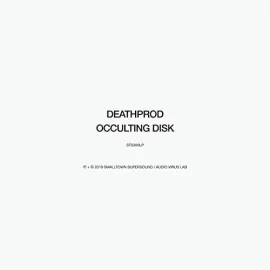 Виниловая пластинка Deathprod - Occulting Disk [New Vinyl LP]