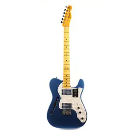 Электрогитара полуакустическая Fender American Vintage II 1972 Telecaster Thinline Lake Placid Blue