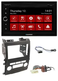 Blaupunkt MP3 DVD Bluetooth DAB 2DIN USB Autoradio für Nissan Xterra 2009-2011
