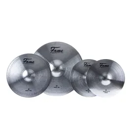 Cymbal Set Reflex 3-teilig 20" Ride 16" 14" HiHat Medium Silver Finish