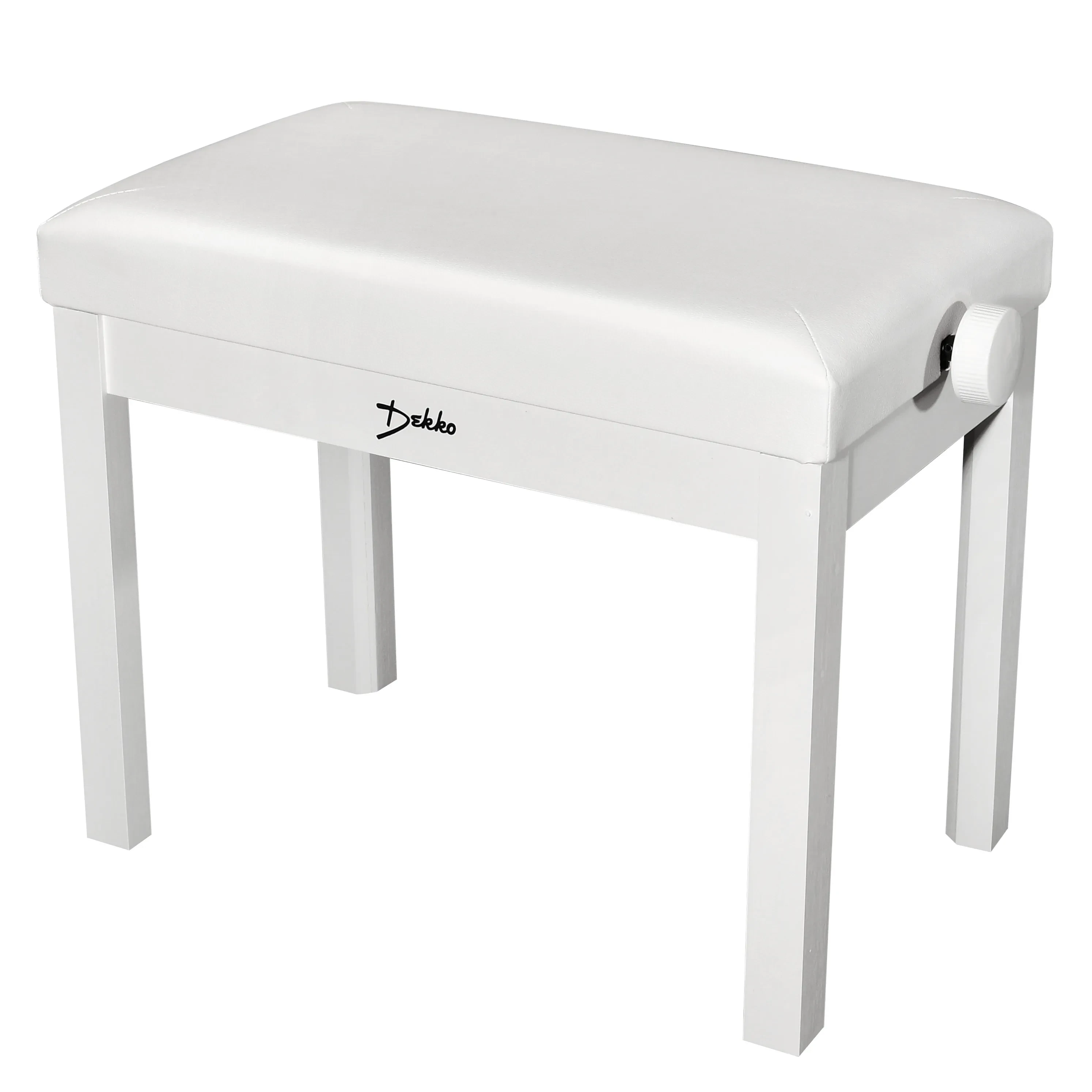 Банкетка для пианино или рояля DEKKO JR-100 WH