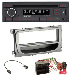 Blaupunkt MP3 USB CD Bluetooth AUX Autoradio für Ford Mondeo S-Max 07-14 silber