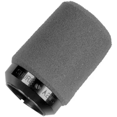 Ветрозащита для микрофона Shure A2WS-GRA серый для Shure SM57/545, фиксируемая