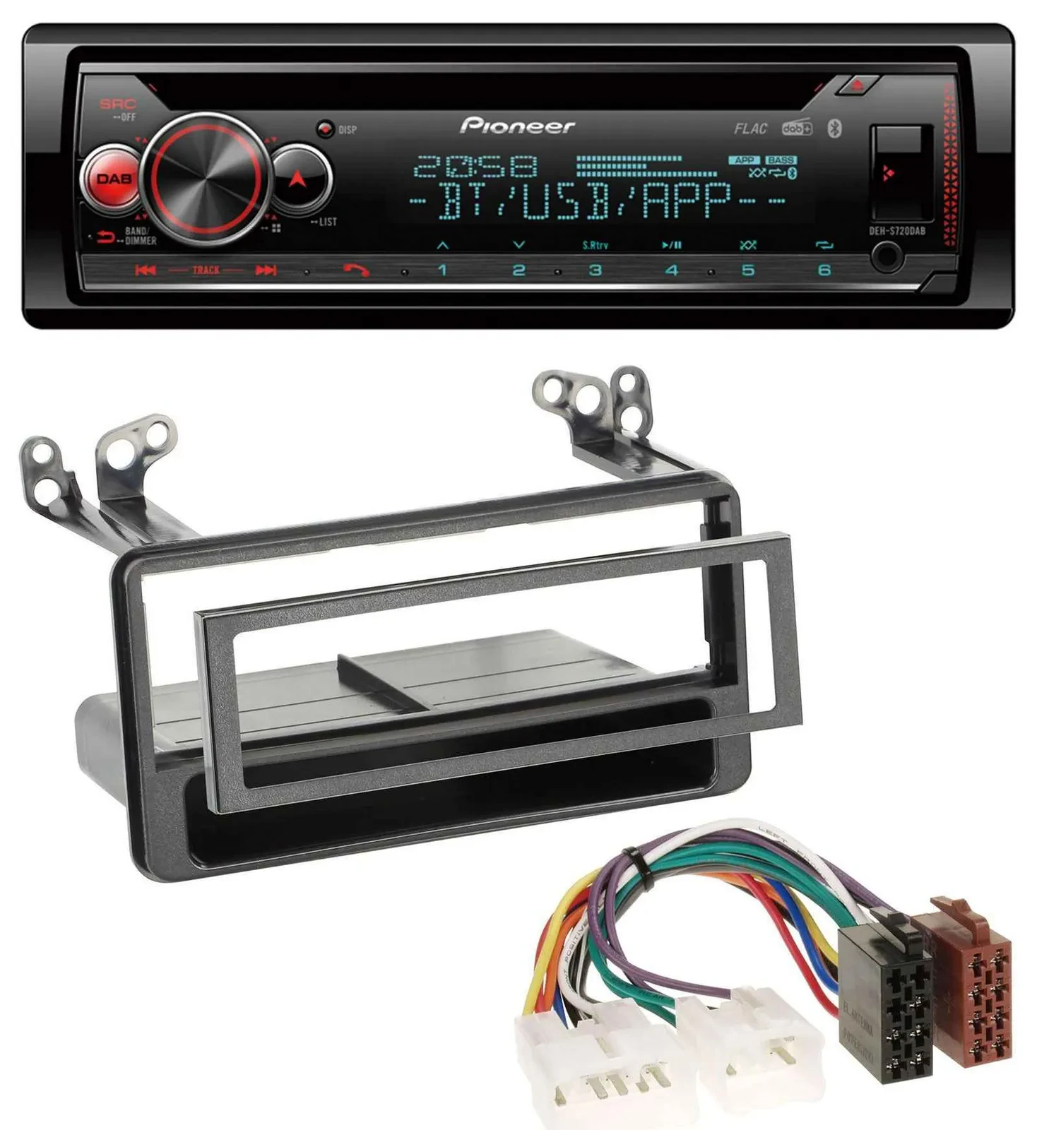 Автомагнитола Pioneer MP3 DAB CD Bluetooth USB для Toyota Avensis, Verso, Celica