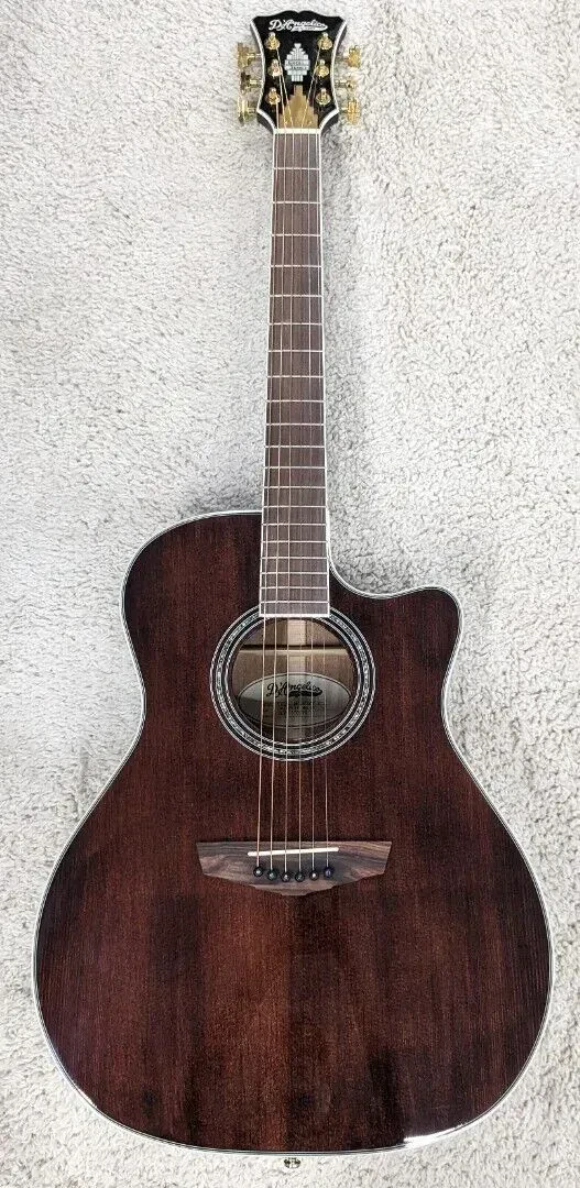 Электроакустическая гитара D'Angelico Excel Gramercy XT Walnut Stain Natural с кейсом
