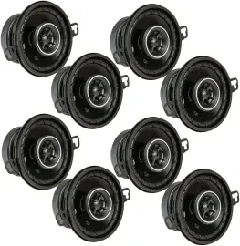 Kicker DSC35 43DSC3504 3.5" DS Series 2-Way Coaxial Car Speakers, 8-Pack