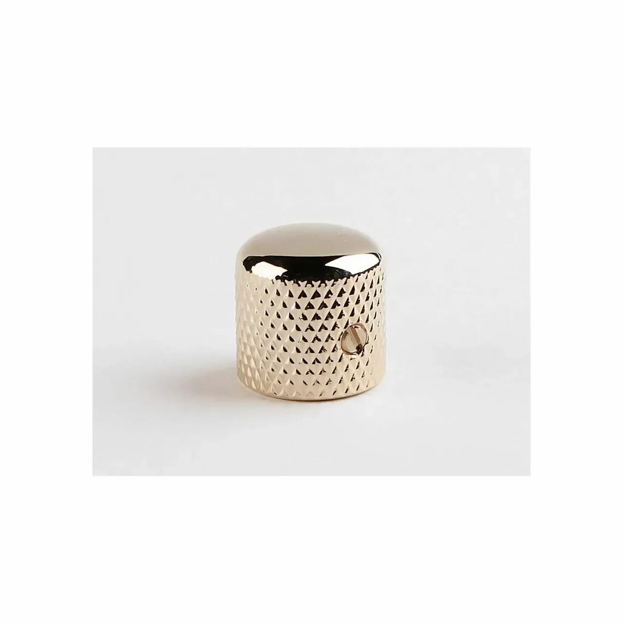 Ручка потенциометра для гитары BOSTON Potiknopf, Dome Knob, Metall, gold, 19,0mmx19.0mm, mit Schraube, 6,1mm Sc