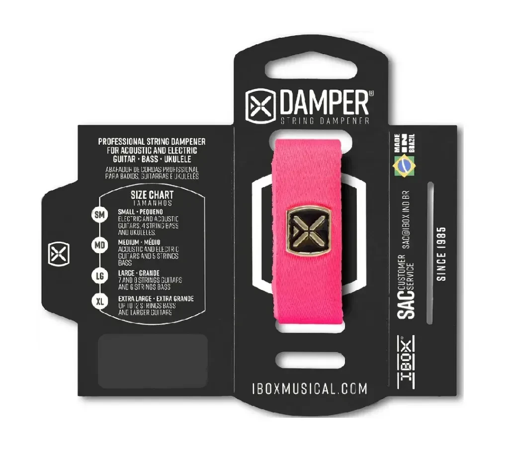 DTLG21 Демпфер гитарный, большой, розовый, IBOX