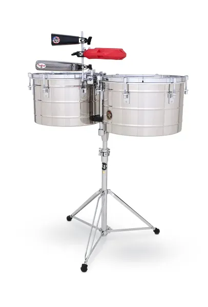 Тимбалес Latin Percussion LP258SLP Tito Puente Thunder Steel