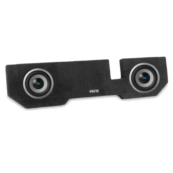 NVX VE-DOD-RAMQCCG3-D10S Dual 10" Subwoofer Enclosure w/ Two S2-W10D4 Subwoofer
