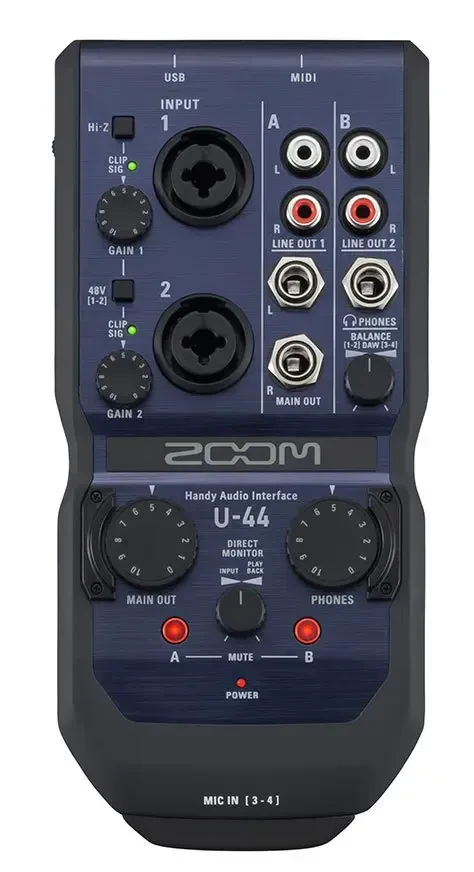 Внешняя звуковая карта Zoom U-44