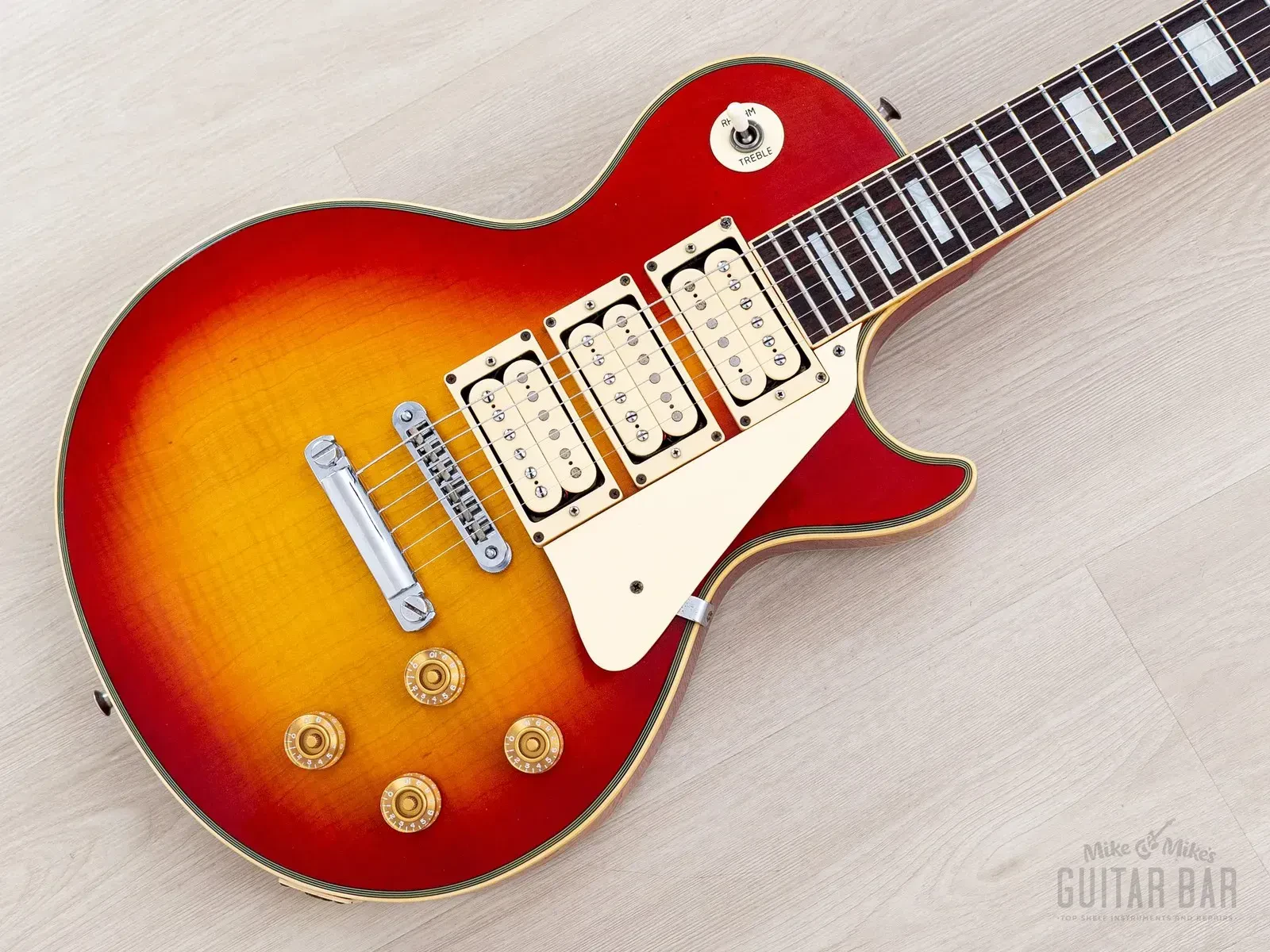 1978 Greco EG600 Custom Triple Pickup Vintage Electric Guitar w/ Case, Japan