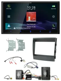 JVC USB Bluetooth 2DIN DAB Lenkrad Autoradio für Porsche Panamera Soundsystem In