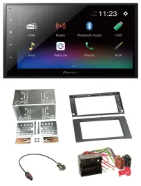 Pioneer USB Bluetooth DAB 2DIN MP3 Autoradio für Ford Fusion Transit Kuga 05-12