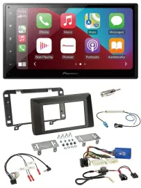 Pioneer USB Lenkrad DAB 2DIN Bluetooth Autoradio für Dacia Duster ab 2021