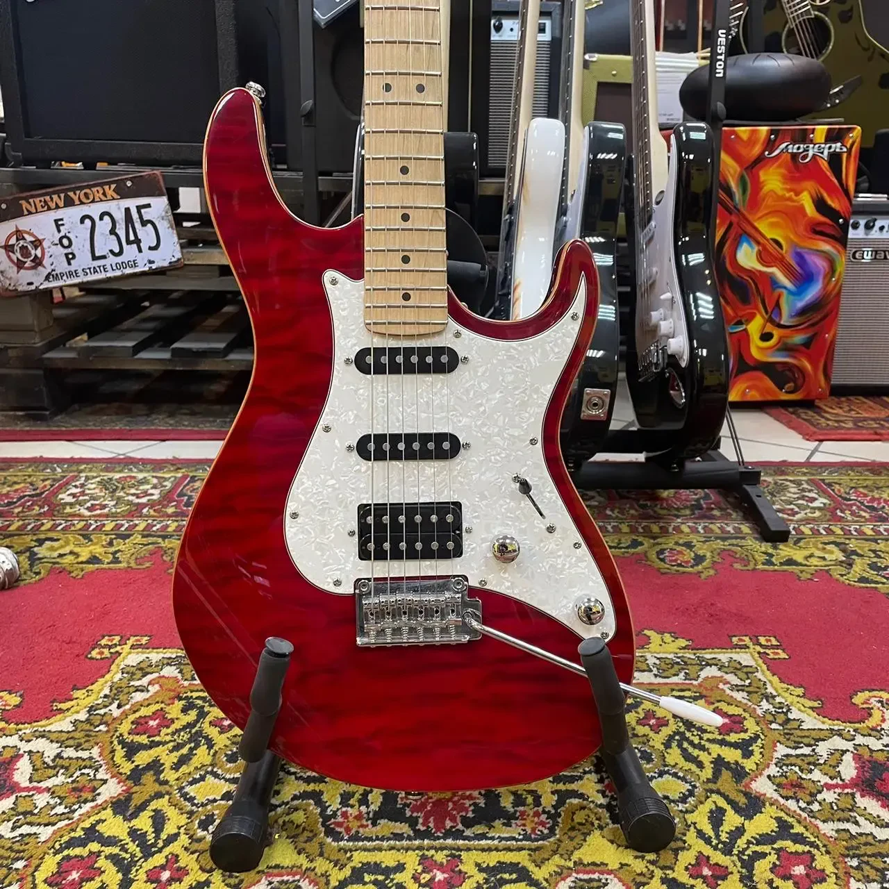 Электрогитара Cort G250DX-TR HSS Trans red Indonesia 2021