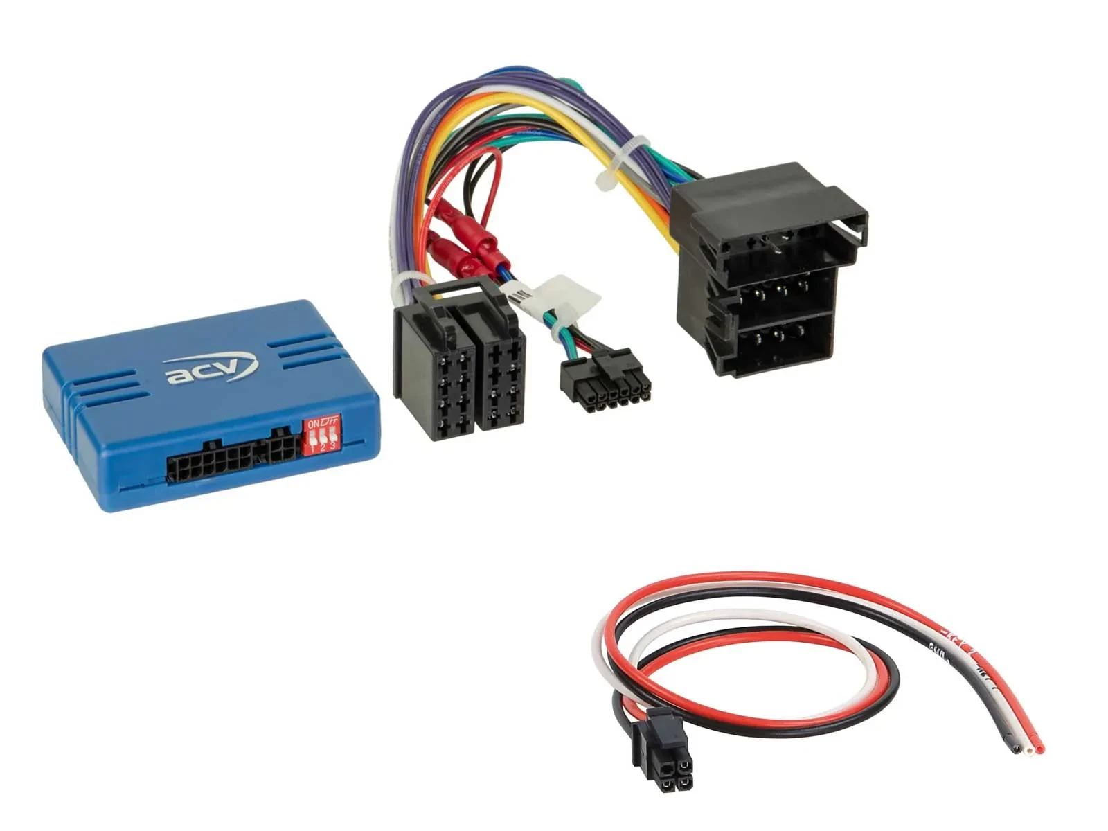 ACV Lenkradadapter für Citroen Fiat Opel Peugeot ISO Mini China HU Blaupunkt ab