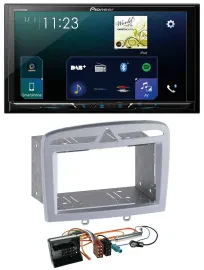 Pioneer MP3 Bluetooth USB 2DIN DAB Autoradio für Peugeot 308 09-13 warmsilber