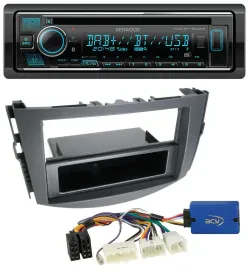 Автомагнитола для Toyota RAV4 (2011–2013) Kenwood MP3, Bluetooth, DAB, USB, CD, 28-pin