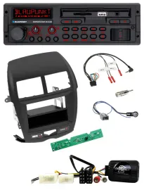 Blaupunkt SD Lenkrad USB Bluetooth DAB Autoradio für Mitsubishi ASX 2010-2014