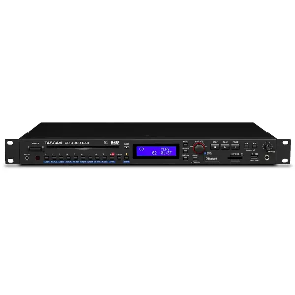 Tascam Medien-Player CD400UDAB mit CD USB Radio Bluetooth