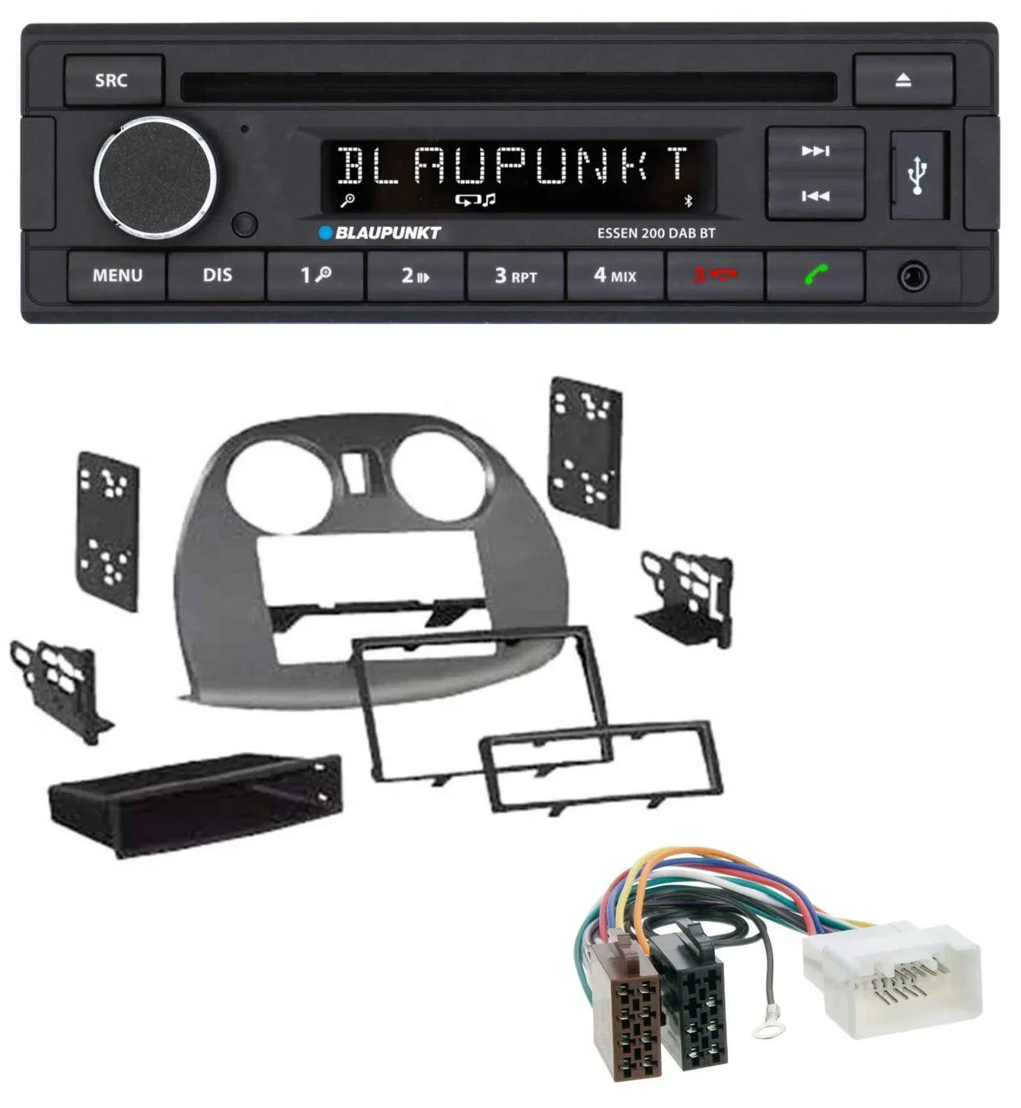 Blaupunkt USB MP3 Bluetooth DAB CD Autoradio für Mitsubishi Eclipse 4G 2005-2012