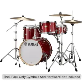 Yamaha Stage Custom Bop Kit, 3 Piece Shell with 18" Bass Drum Cranberry Red