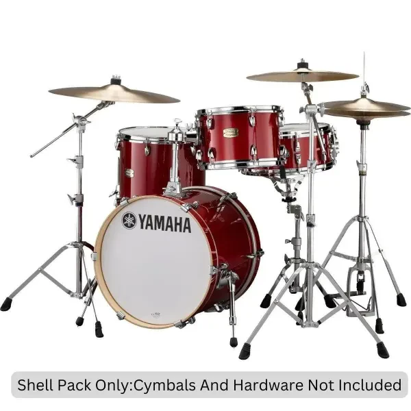 Yamaha Stage Custom Bop Kit, 3 Piece Shell with 18" Bass Drum Cranberry Red