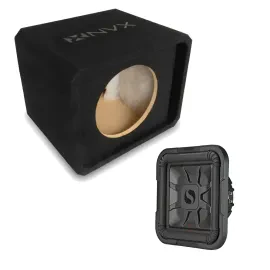 Сабвуфер пассивный для авто NVX NE121P 12" слотовой фазоинвертор, 3/4" MDF, shallow