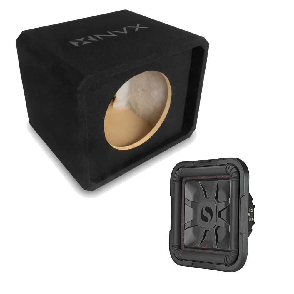 Сабвуфер пассивный для авто NVX NE121P 12" слотовой фазоинвертор, 3/4" MDF, shallow