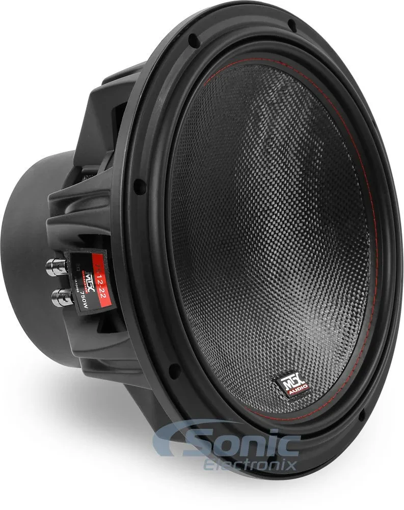 Сабвуфер пассивный для автомобиля MTX 7512-22 SuperWoofer Series 12", 2 Ом, 1500W