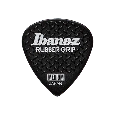 Комплект медиаторов Ibanez Rubber Grip PPA16MRG-BK, 6 шт