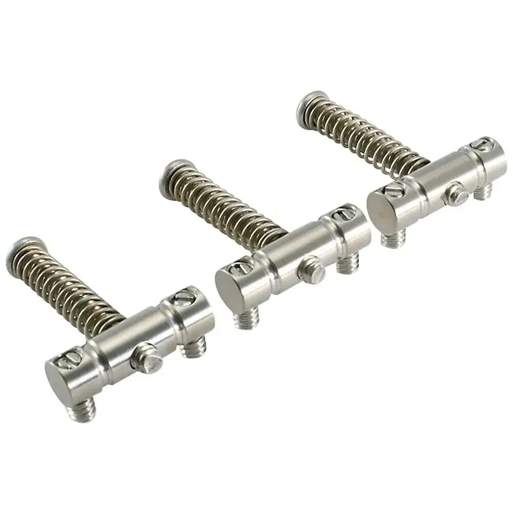 Седло бриджа для электрогитары KTS Titanium KTSPR08quattro 68 Style Telecaster Natural (3 штуки)