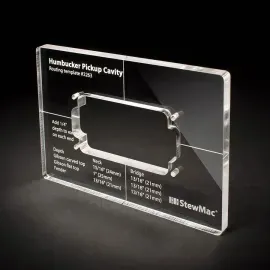 STEWMAC SM2263 Pickup-Frässchablone für Humbucker